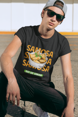 Food Lovers Graphic T-Shirt for Men and Women | Unisex 180 GSM Cotton Multicolor Tee