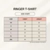 Cricket Lover Graphic Ringer T-Shirt for Men | 180 GSM Cotton | Multicolor