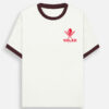 Cricket Lover Graphic Ringer T-Shirt for Men | 180 GSM Cotton | Multicolor
