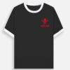 Cricket Lover Graphic Ringer T Shirt for Men 180 GSM Cotton Multicolor Cricket Tee by Goprintee