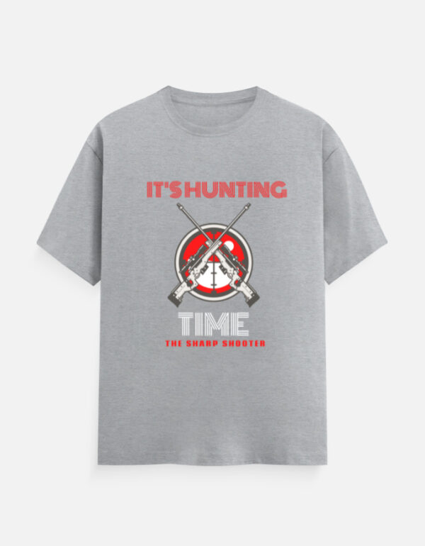 Hunting Quote T-Shirt for Men | 180 GSM Cotton Graphic Tee
