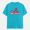 img_ee61f849da3199.jpg Mind and Heart Quote T Shirt Unisex 180 GSM Cotton Multicolor Graphic T-Shirt by Goprintee