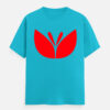 Simple Floral Unisex T-Shirt | 180 GSM Cotton | Multicolor