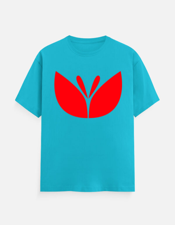 Simple Floral Unisex T-Shirt | 180 GSM Cotton | Multicolor