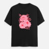 Flower Design Classic Crew T-Shirt | Unisex 180 GSM Cotton Graphic Tee | Multicolor
