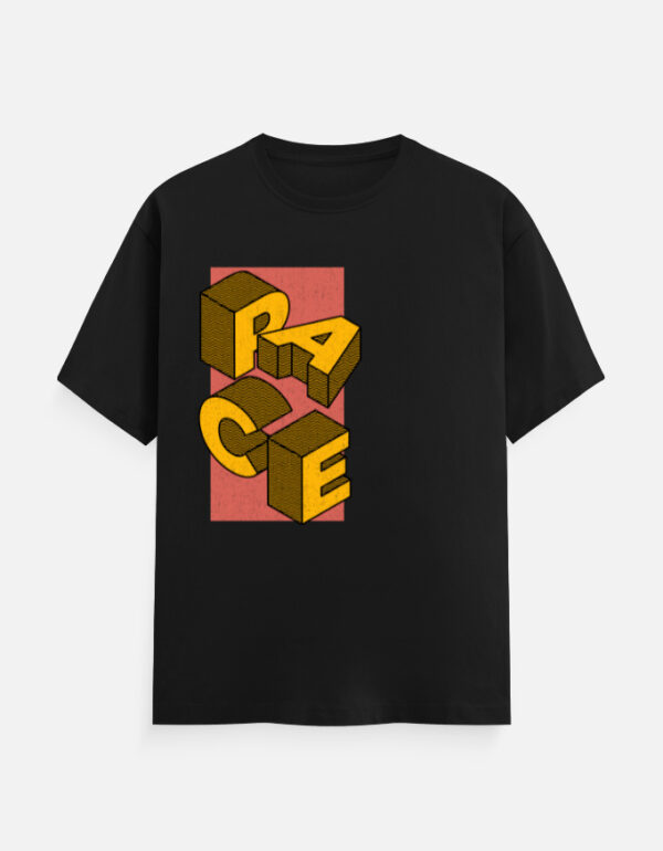 Race Design Classic Crew T-Shirt | Unisex 180 GSM Cotton Graphic Tee | Multicolor