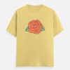 img_637058938c6223.jpg Minimalist Flower Design T-Shirt | Unisex 100% Cotton 180 GSM