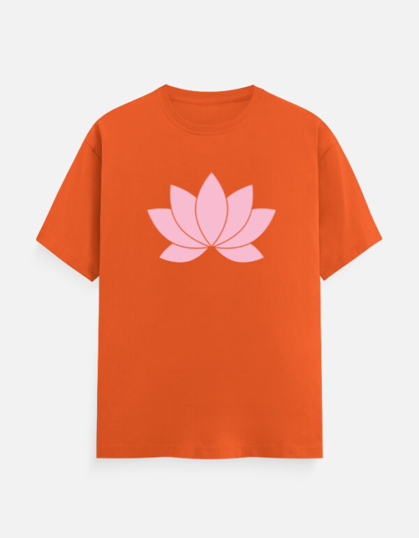 Lotus Flower Classic Crew T-Shirt | Unisex 100% Cotton 180 GSM | Multicolor