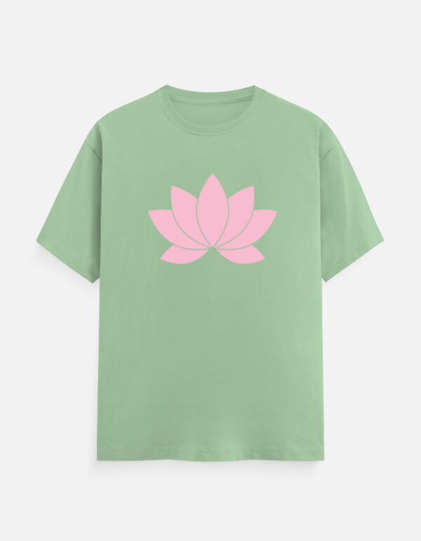 Lotus Flower Classic Crew T-Shirt | Unisex 100% Cotton 180 GSM | Multicolor