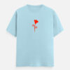 Flower Design T-Shirt | Unisex 100% Cotton 180 GSM | Multicolor