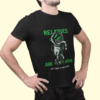 Relatives Are at My Home So I Chose to Visit Space Classic Crew T-Shirt | Unisex 180 GSM Cotton Graphic Tee