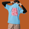 Flower Design Classic Crew T-Shirt | Unisex 180 GSM Cotton Graphic Tee | Multicolor
