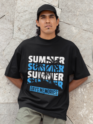 Summer Days Memories Oversized T-Shirt