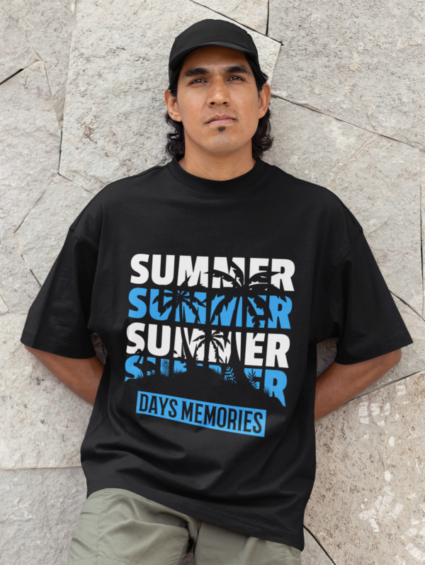 Summer Days Memories Oversized T-Shirt