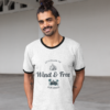 ringer-tee-mockup-featuring-a-smiling-man-with-a-hair-bun-and-a-nose-ring-27925 Camping Graphic Ringer T Shirt Unisex 180 GSM Cotton Outdoor Tee by Goprintee
