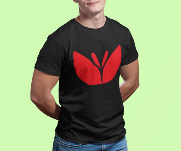 Simple Floral Unisex T-Shirt | 180 GSM Cotton | Multicolor
