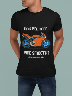 Bike lover Graphic T-Shirt | 180 GSM Cotton | Multicolor