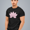 Lotus Flower Classic Crew T-Shirt | Unisex 100% Cotton 180 GSM | Multicolor