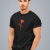 Flower Design T-Shirt | Unisex 100% Cotton 180 GSM | Multicolor