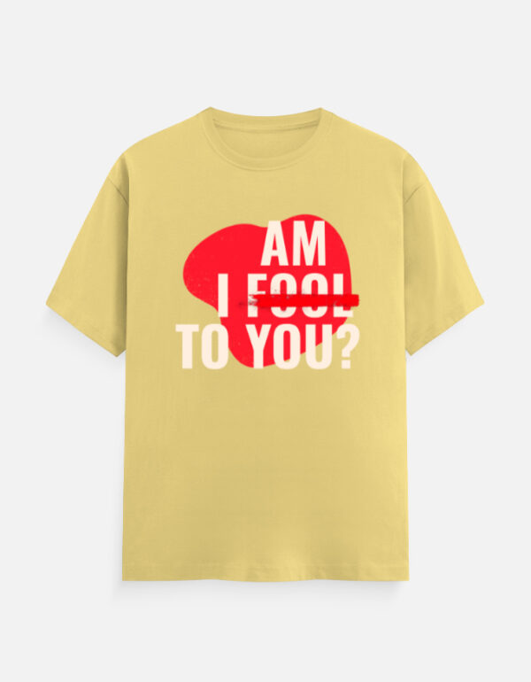 img_15867454e3f0b7.jpg Am I Fool to You? Classic Crew T-Shirt | Unisex 100% Cotton 180 GSM | Multicolor