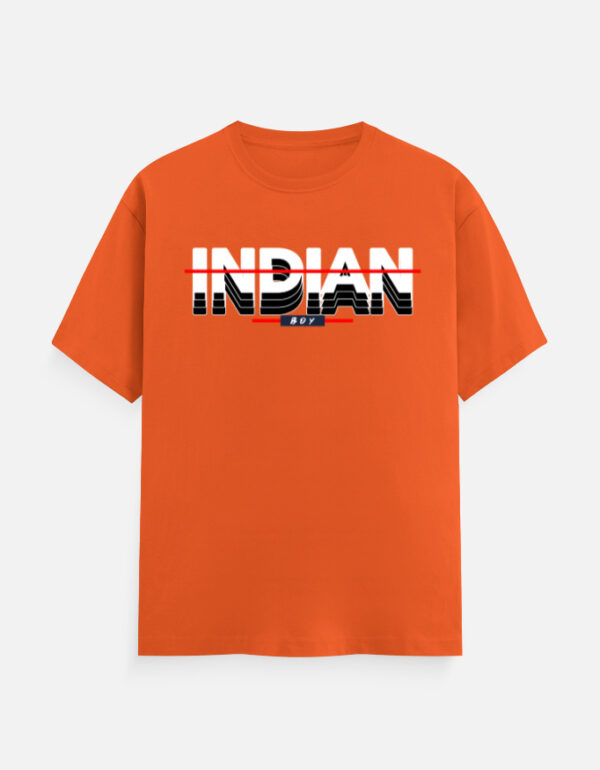 Indian Boy Classic Crew T-Shirt | Unisex 100% Cotton 180 GSM| Multicolor