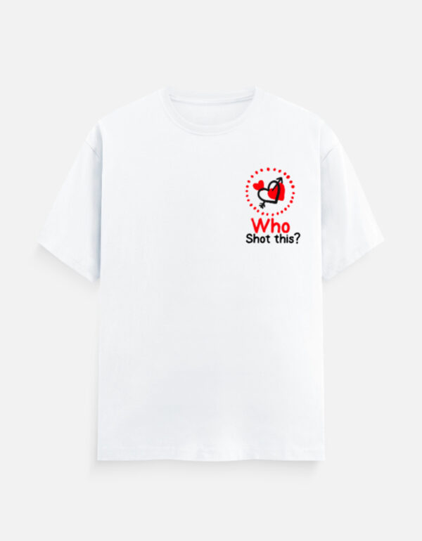 Who Shot This? Classic Crew T-Shirt | Unisex 100% Cotton 180 GSM | Multicolor